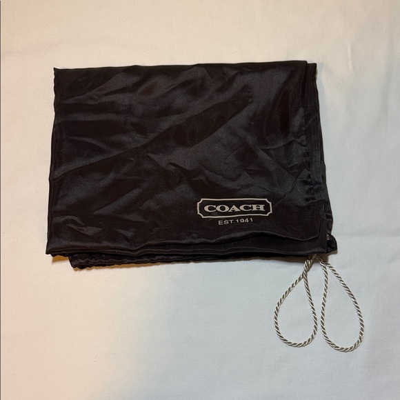 Coach Dark Brown Logo/Dust Bag - Picture 4 of 4